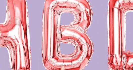 Happy birthday balloons