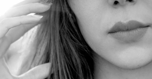 An unhappy woman